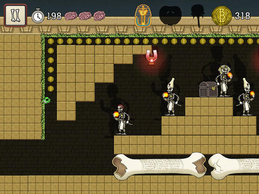 Gameplay of the Skullduggery! for Android phone or tablet.