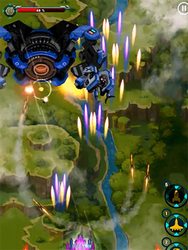 Sky invaders reloaded - Android game screenshots.