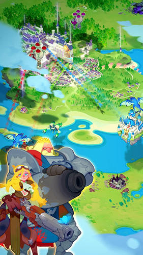 Sky kingdoms - Android game screenshots.