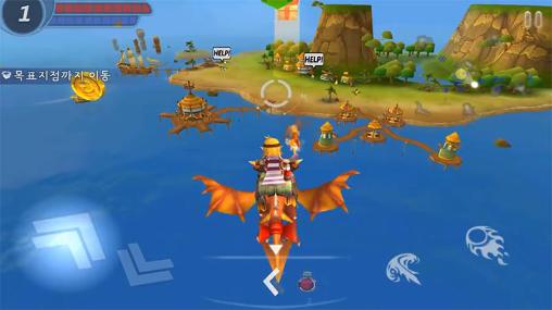 Gameplay of the Sky assault: 3D flight action for Android phone or tablet.