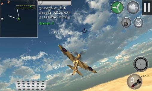 Gameplay of the Sky fighters for Android phone or tablet.