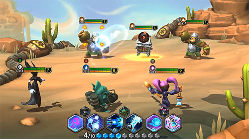 Skylanders: Ring of heroes - Android game screenshots.