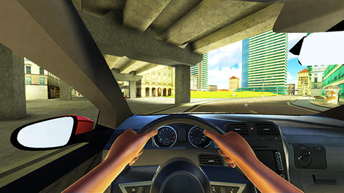 Skyline drift simulator - Android game screenshots.