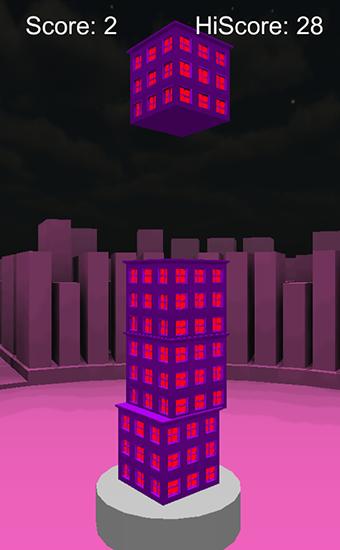 Gameplay of the Skyscraper 3D for Android phone or tablet.