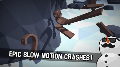 Sledge: Snow mountain slide - Android game screenshots.