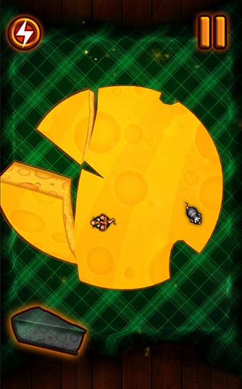 Gameplay of the Slice the cheese for Android phone or tablet.