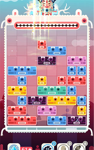 Slidey: Block puzzle - Android game screenshots.
