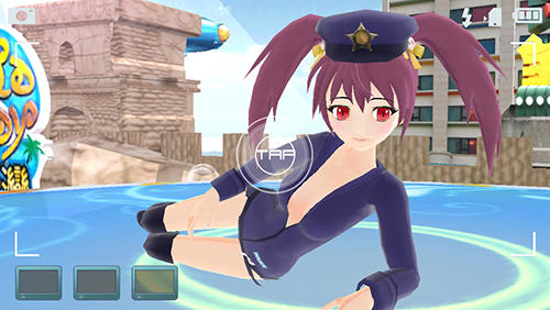 Gameplay of the Sliding angel for Android phone or tablet.