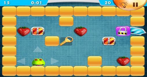Gameplay of the Slim: Eat the berry for Android phone or tablet.