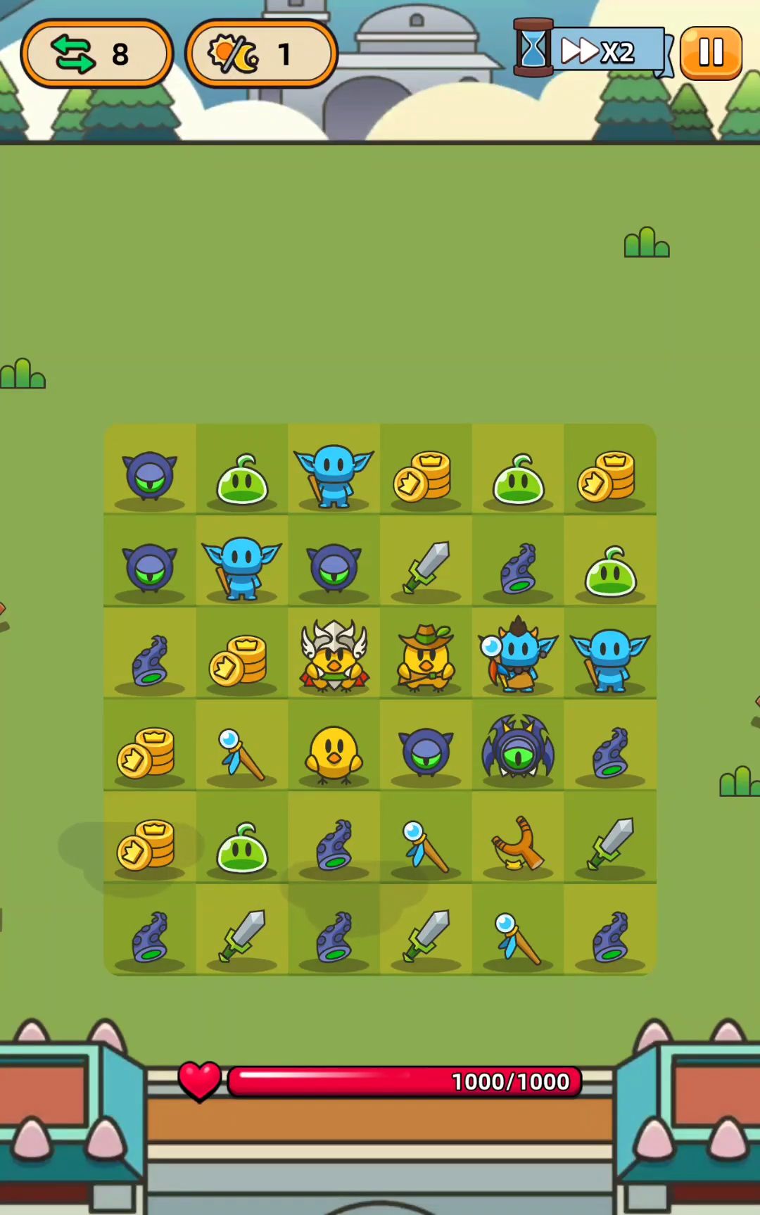 Slime Legion - Android game screenshots.