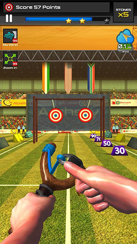 Slingshot club - Android game screenshots.