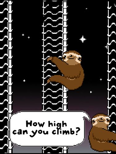 Gameplay of the Slippy sloth for Android phone or tablet.