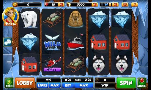 Gameplay of the Slot maniacs 2 for Android phone or tablet.