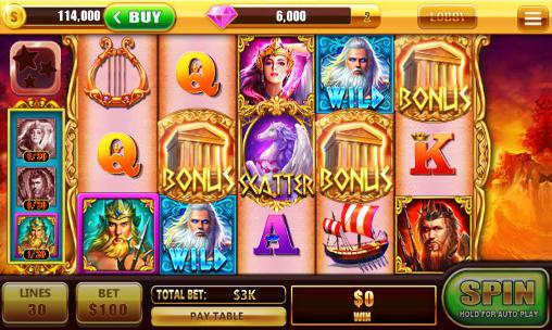 Gameplay of the Slots free: Wild win casino for Android phone or tablet.