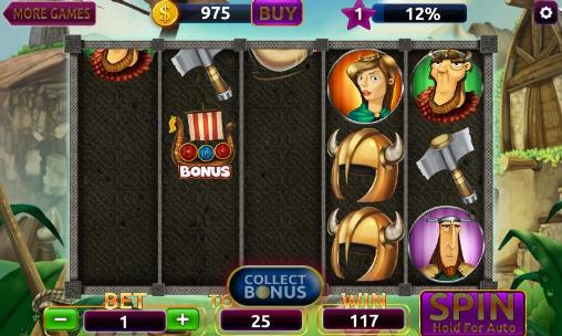 Gameplay of the Slots vikings casino Vegas for Android phone or tablet.