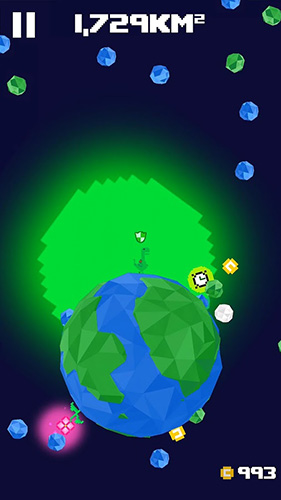 Small bang - Android game screenshots.