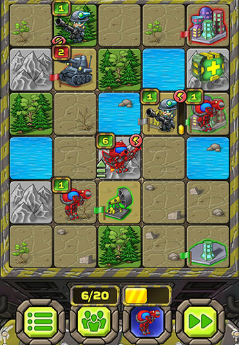 Small war - Android game screenshots.