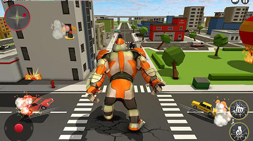 Smashy bigfoot gorilla - Android game screenshots.