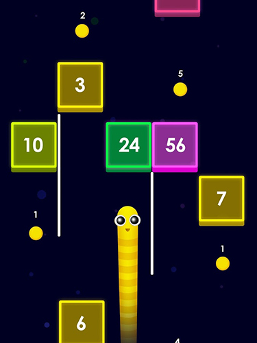Snake vs block! - Android game screenshots.