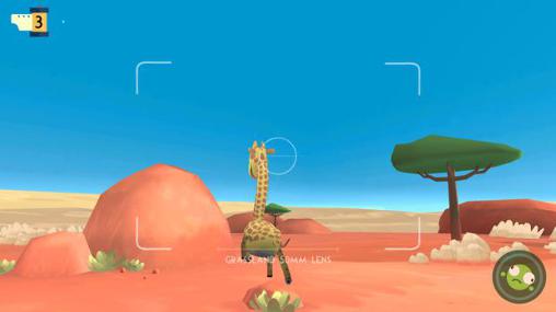 Gameplay of the Snapimals: Discover animals for Android phone or tablet.