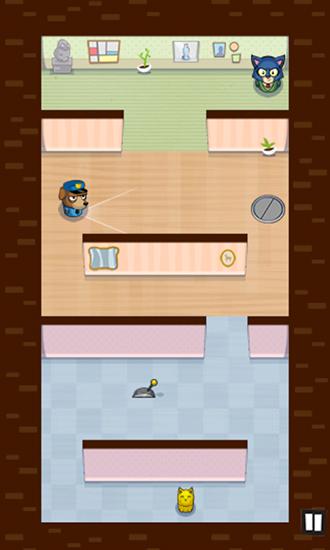 Gameplay of the Sneaky James for Android phone or tablet.