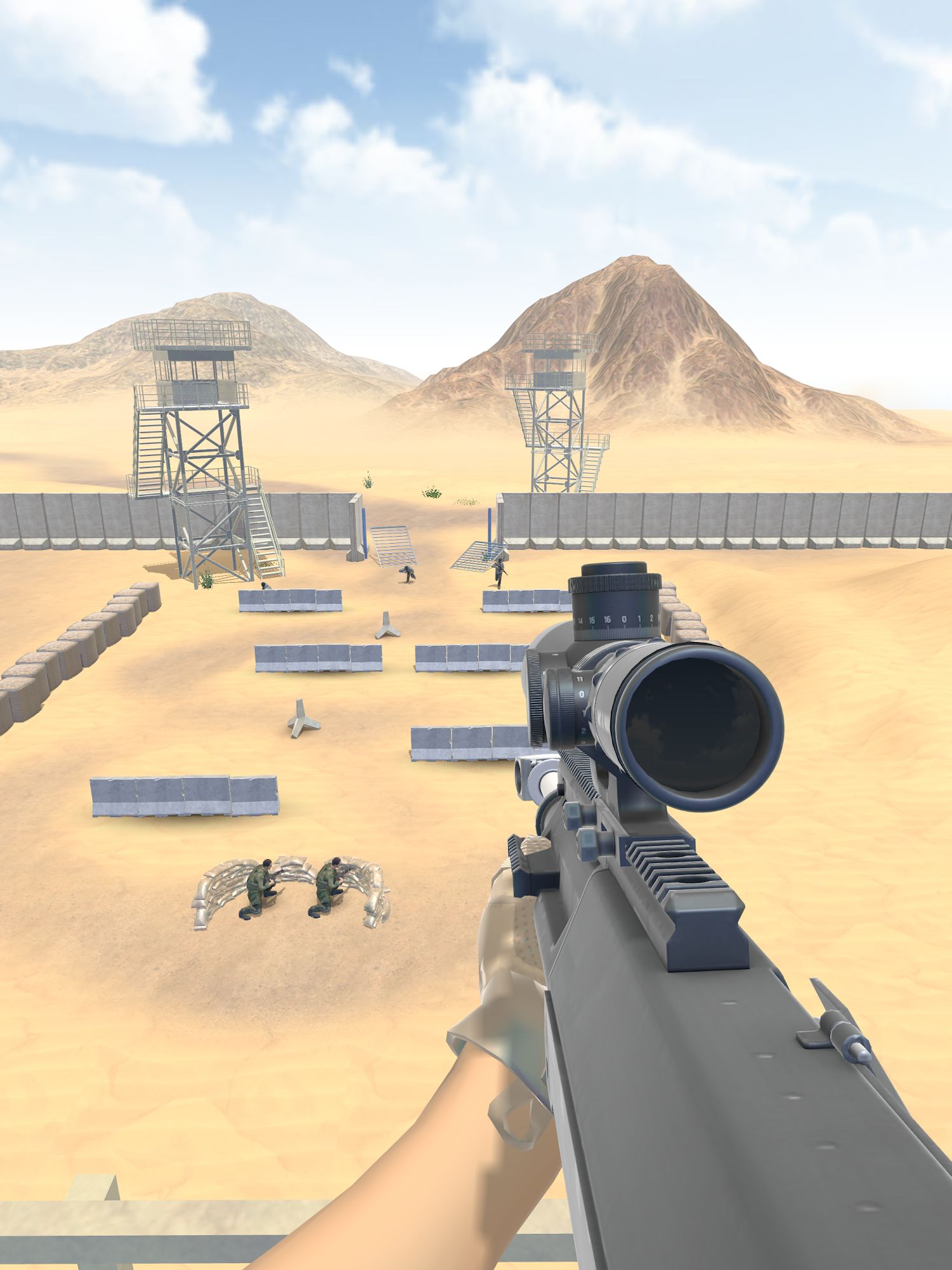Sniper Siege: Defend & Destroy - Android game screenshots.