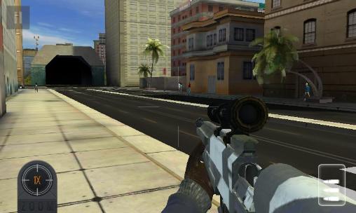 Gameplay of the Sniper assassin 3D: Shoot to kill for Android phone or tablet.