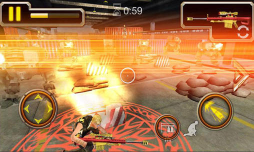 Gameplay of the Sniper rush 3D for Android phone or tablet.