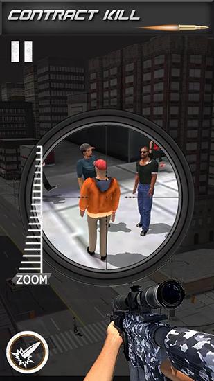 Gameplay of the Sniper: Terrorist assassin for Android phone or tablet.