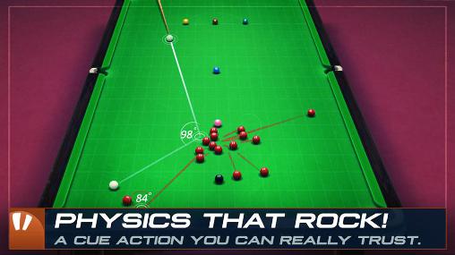 Gameplay of the Snooker stars for Android phone or tablet.