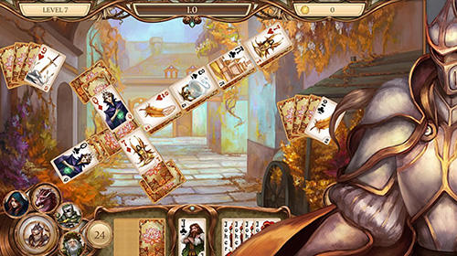 Snow White solitaire. Shadow kingdom solitaire: Adventure of princess - Android game screenshots.
