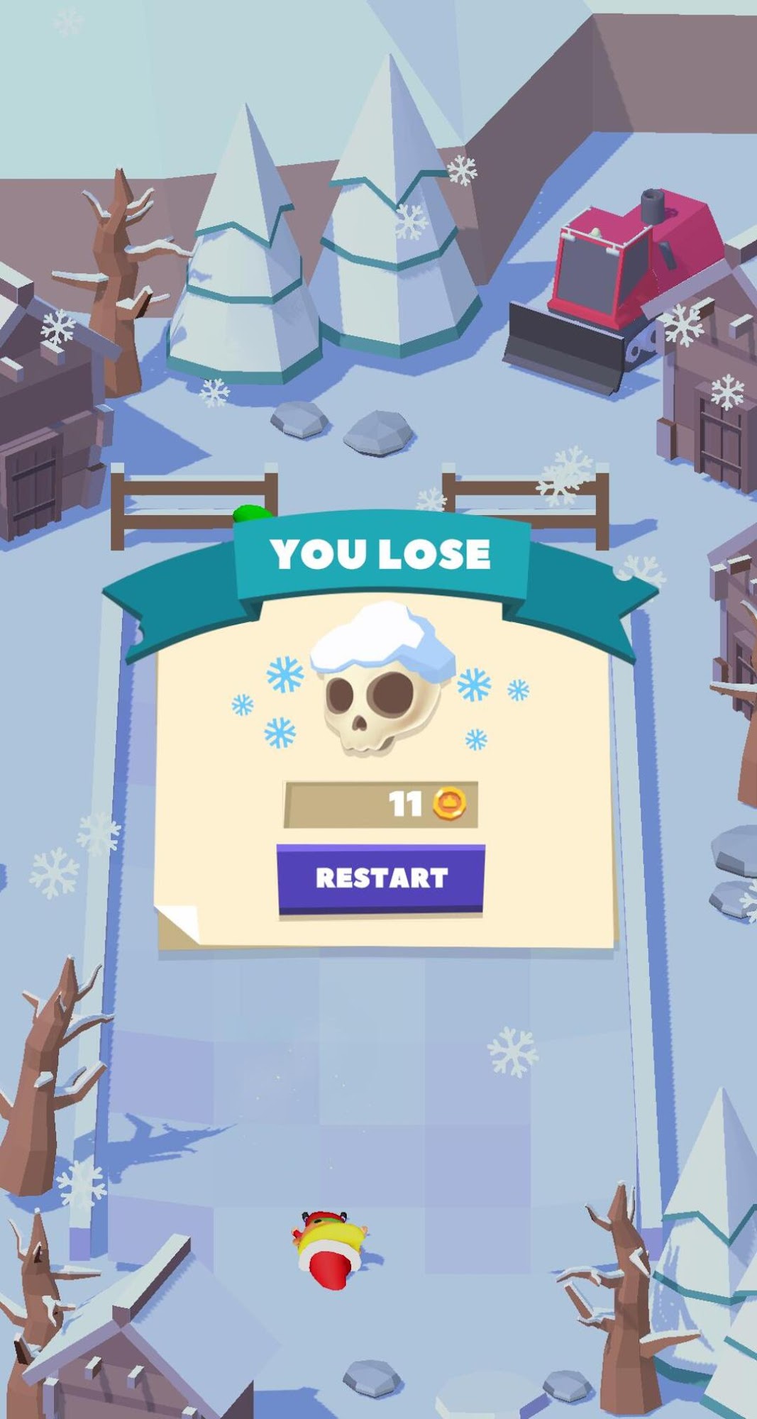 Snowball Battle - Android game screenshots.