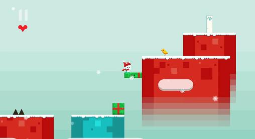 Gameplay of the Snowball: Christmas world for Android phone or tablet.