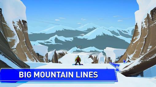 Gameplay of the Snowboard legend for Android phone or tablet.