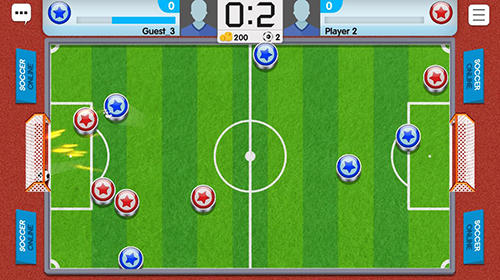 Soccer online stars - Android game screenshots.
