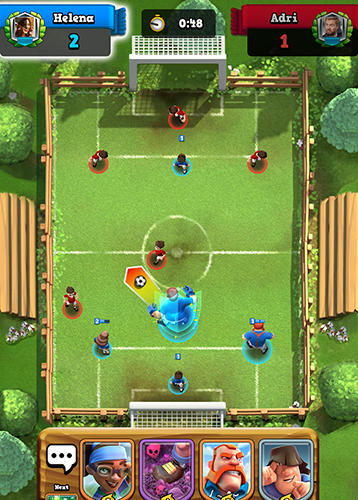Soccer royale 2018, the ultimate football clash! - Android game screenshots.