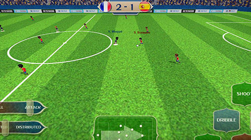 Soccer world cup: Soccer kids - Android game screenshots.