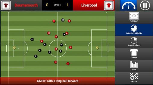 Gameplay of the Soccer manager 2016 for Android phone or tablet.