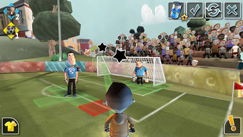 Gameplay of the Soccer moves for Android phone or tablet.