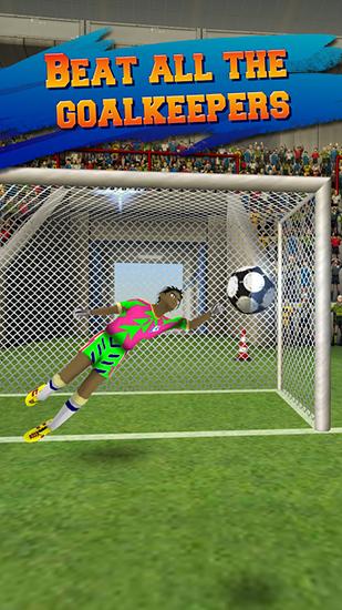 Gameplay of the Soccer runner: Football rush for Android phone or tablet.