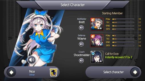 Gameplay of the Soccer spirits for Android phone or tablet.
