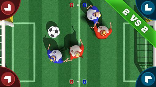 Gameplay of the Soccer sumos for Android phone or tablet.