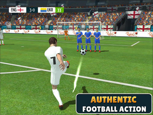 Gameplay of the Soccer superstar 2016: World cup for Android phone or tablet.