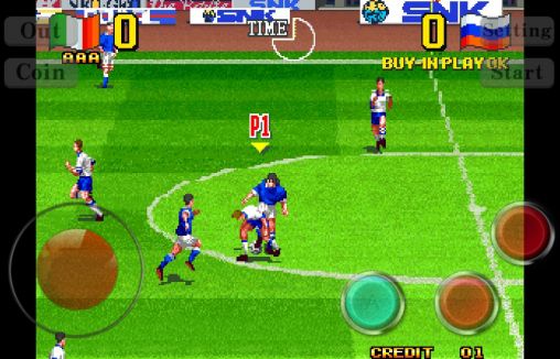 Gameplay of the Soccer world cup: Football kick for Android phone or tablet.