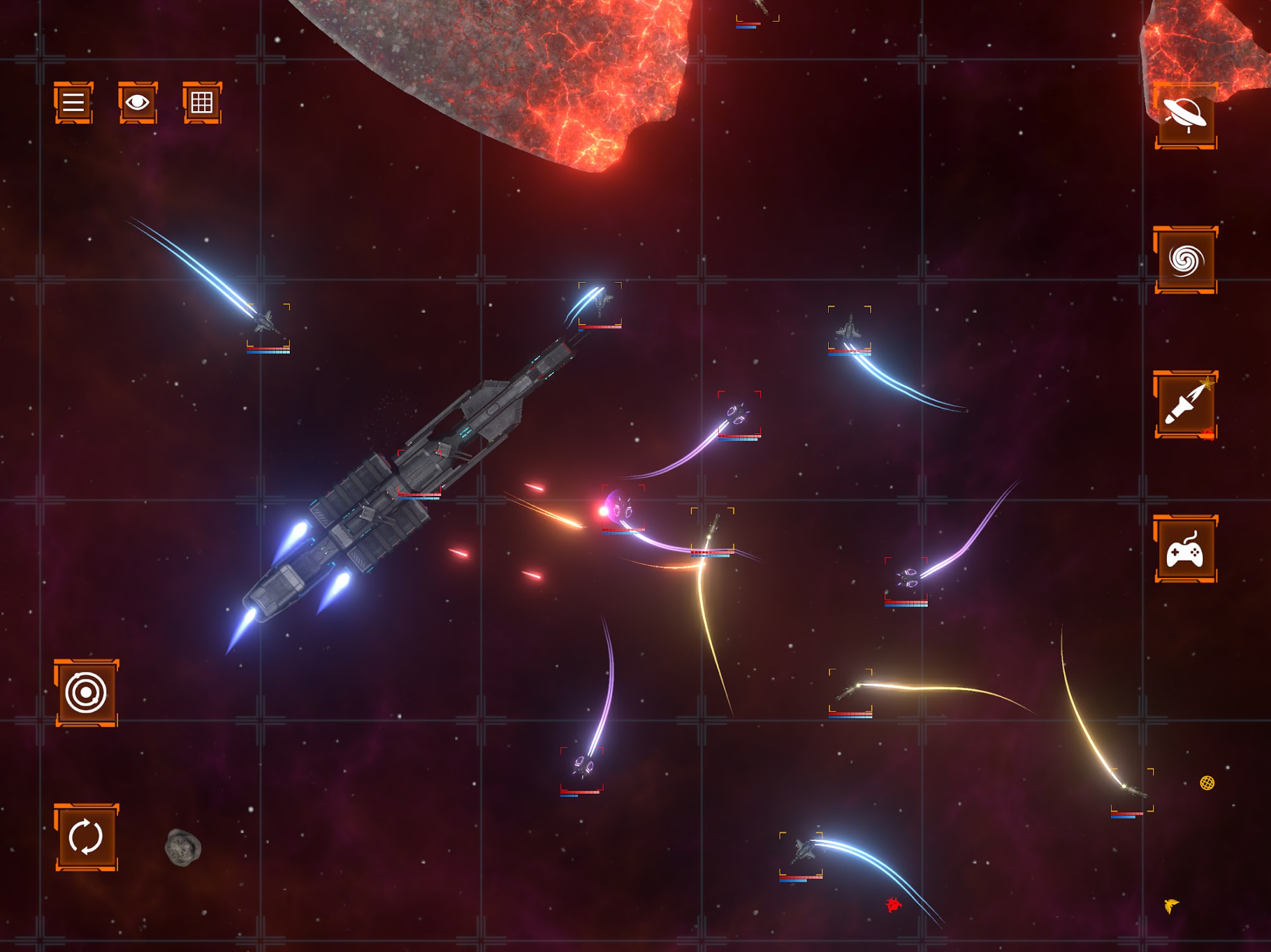 Solar Smash 2D - Android game screenshots.