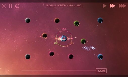 Gameplay of the Solarmax 2 for Android phone or tablet.