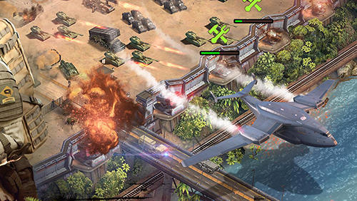 Gameplay of the Soldiers inc: Mobile warfare for Android phone or tablet.