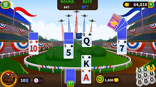Solitaire dash: Card game - Android game screenshots.