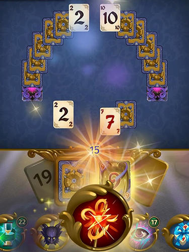 Solitaire enchanted deck - Android game screenshots.