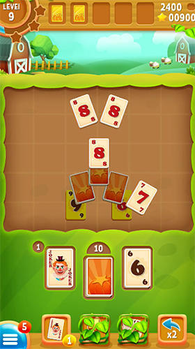 Solitaire farm - Android game screenshots.